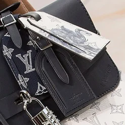 Louis Vuitton Luggage Tag Monogram Savane Chapman Brothers< Bags