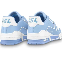 Louis Vuitton LV '54' Trainer Light Blue White Sneaker< Designer Trainers