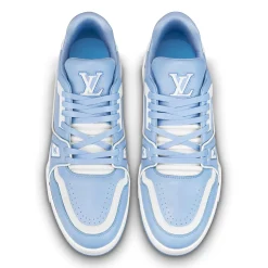Louis Vuitton LV '54' Trainer Light Blue White Sneaker< Designer Trainers