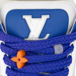 Louis Vuitton LV Maxi Trainer Blue Sneaker< Designer Trainers