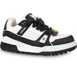 Louis Vuitton LV Maxi Trainer Black Sneaker< Black Trainers|Designer Trainers