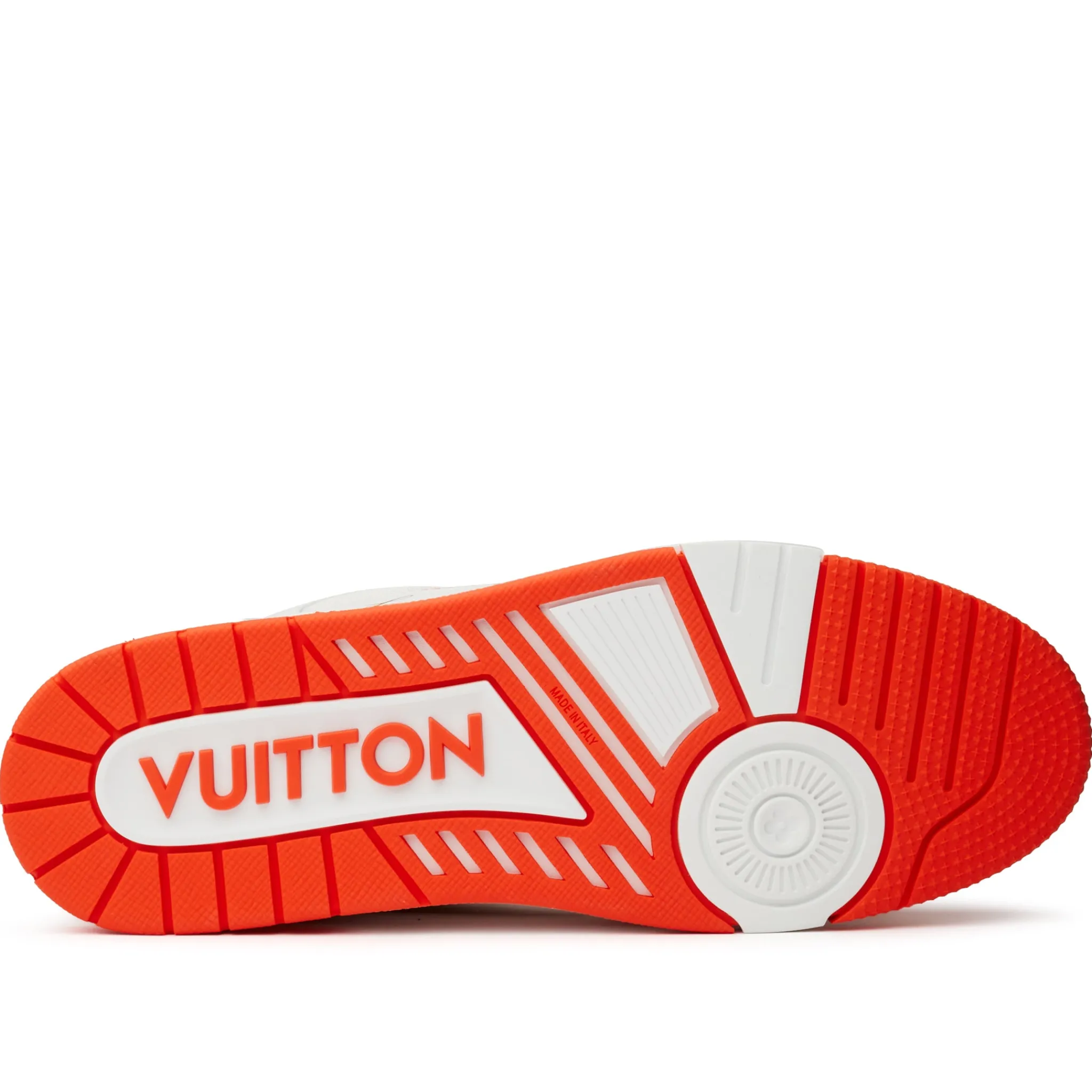 Louis Vuitton LV Monogram Orange Denim Sneaker< Designer Trainers