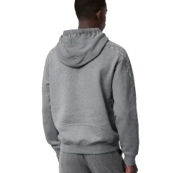 Louis Vuitton LV Monogram Circle Cut Grey Hoodie< Sweatshirts & Hoodies