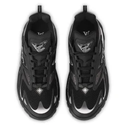 Louis Vuitton LV Runner Tatic Black Sneaker< Black Trainers|Designer Trainers