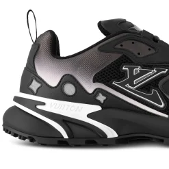 Louis Vuitton LV Runner Tatic Black Sneaker< Black Trainers|Designer Trainers