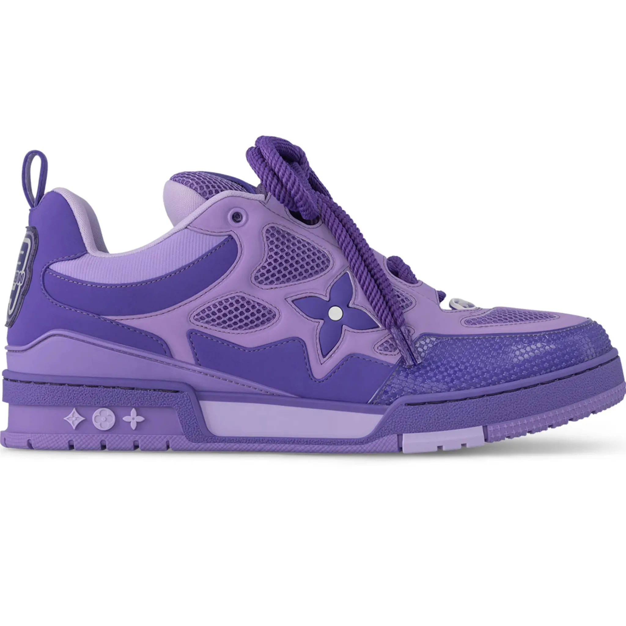 Louis Vuitton LV Skate Monogram Trainer Purple Sneaker< Designer Trainers