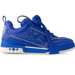 Louis Vuitton LV Skate Trainer Blue Sneaker< Designer Trainers
