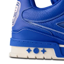 Louis Vuitton LV Skate Trainer Blue Sneaker< Designer Trainers