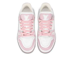 Louis Vuitton LV Trainer Rose Sneaker< Designer Trainers