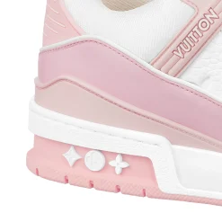 Louis Vuitton LV Trainer Rose Sneaker< Designer Trainers