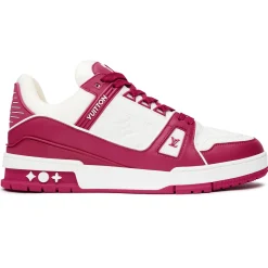 Louis Vuitton LV Trainer Fuchsia Sneaker< Designer Trainers