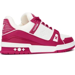 Louis Vuitton LV Trainer Fuchsia Sneaker< Designer Trainers