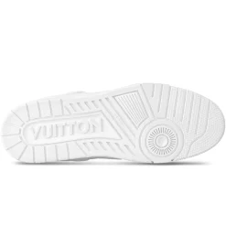 Louis Vuitton LV Trainer White Monogram Sneaker< White Trainers|Designer Trainers