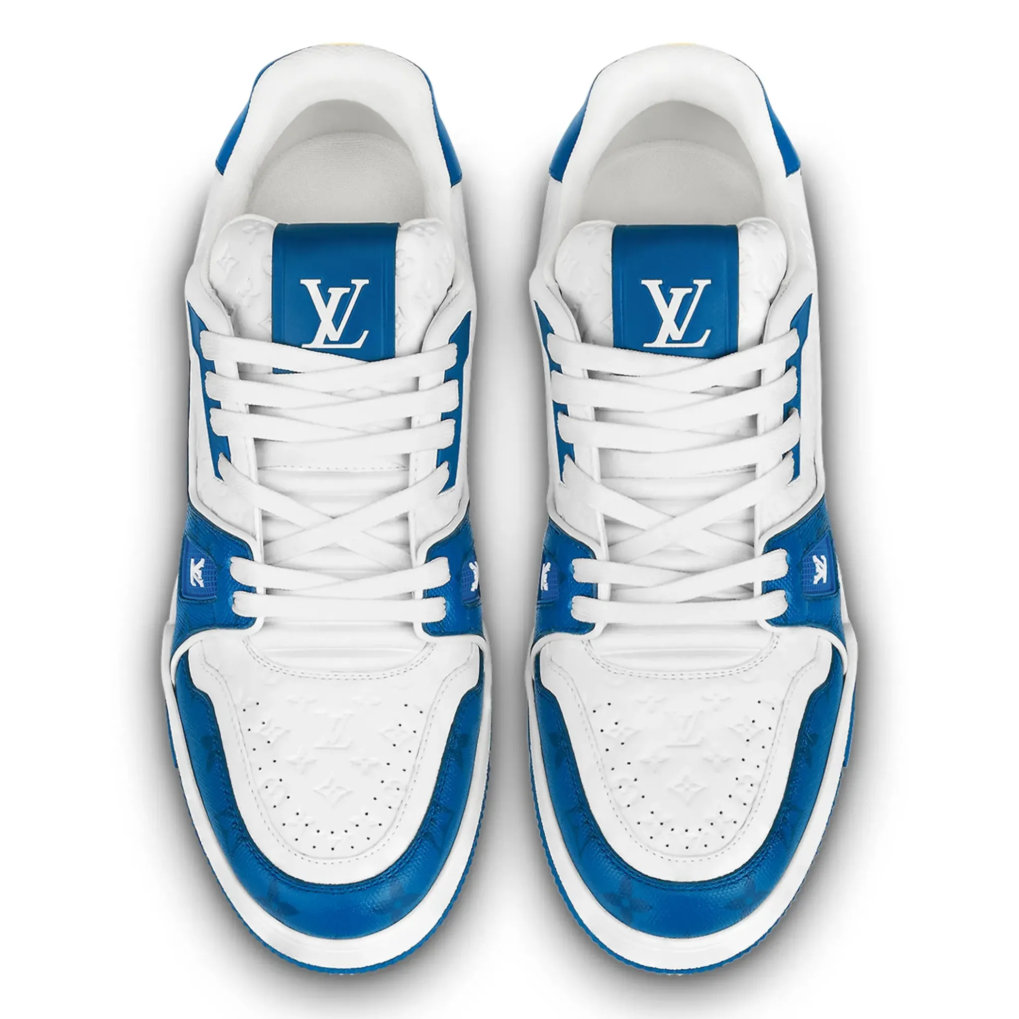 Louis Vuitton LV Trainer '54' White Blue Sneaker< Designer Trainers