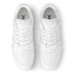 Louis Vuitton LV White Sneaker< Designer Trainers|White Trainers