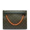 Louis Vuitton Monogram A4 Pouch Brown< Bags