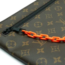 Louis Vuitton Monogram A4 Pouch Brown< Bags