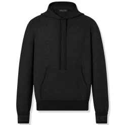 Louis Vuitton Monogram Anthracite Grey Hoodie< Sweatshirts & Hoodies
