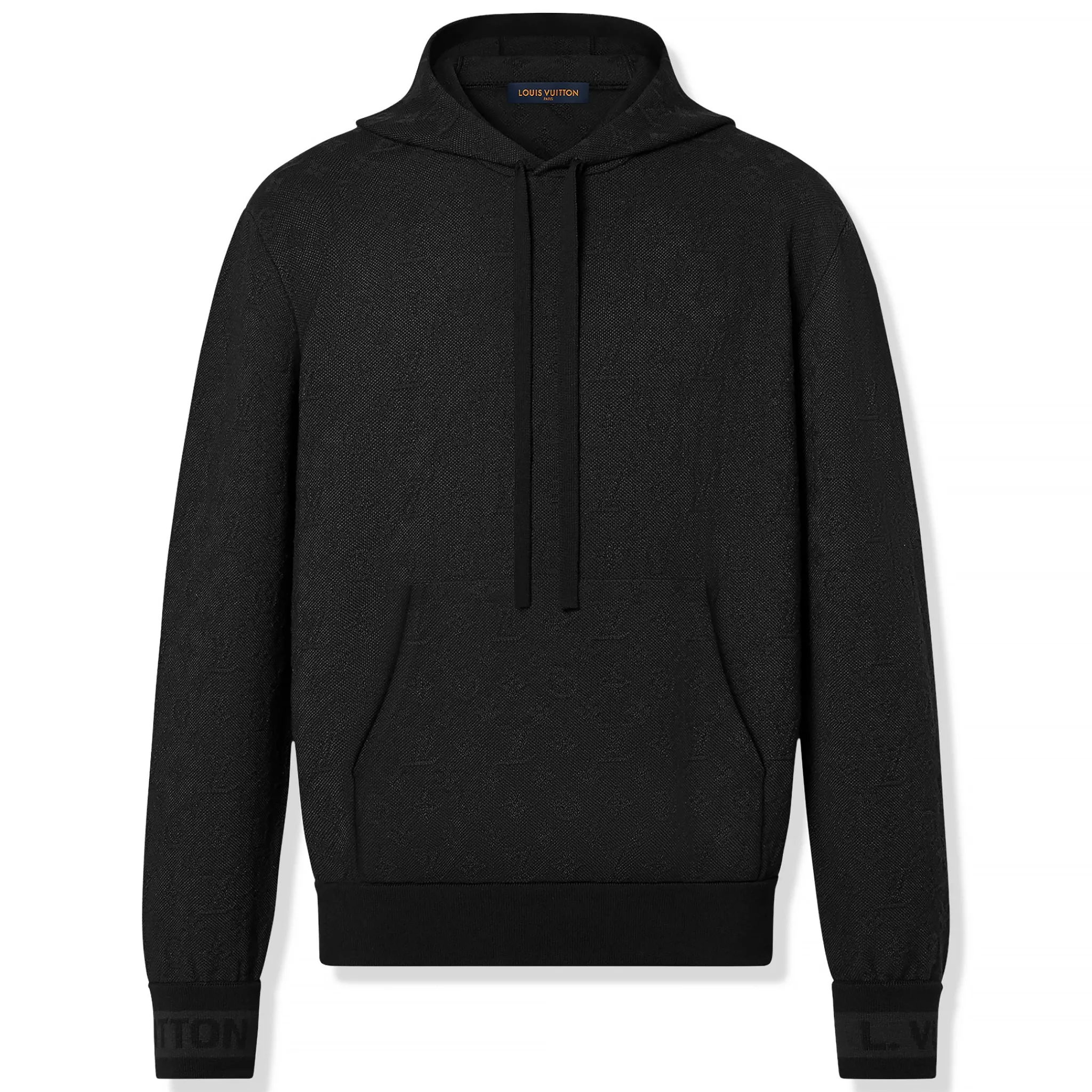 Louis Vuitton Monogram Anthracite Grey Hoodie< Sweatshirts & Hoodies