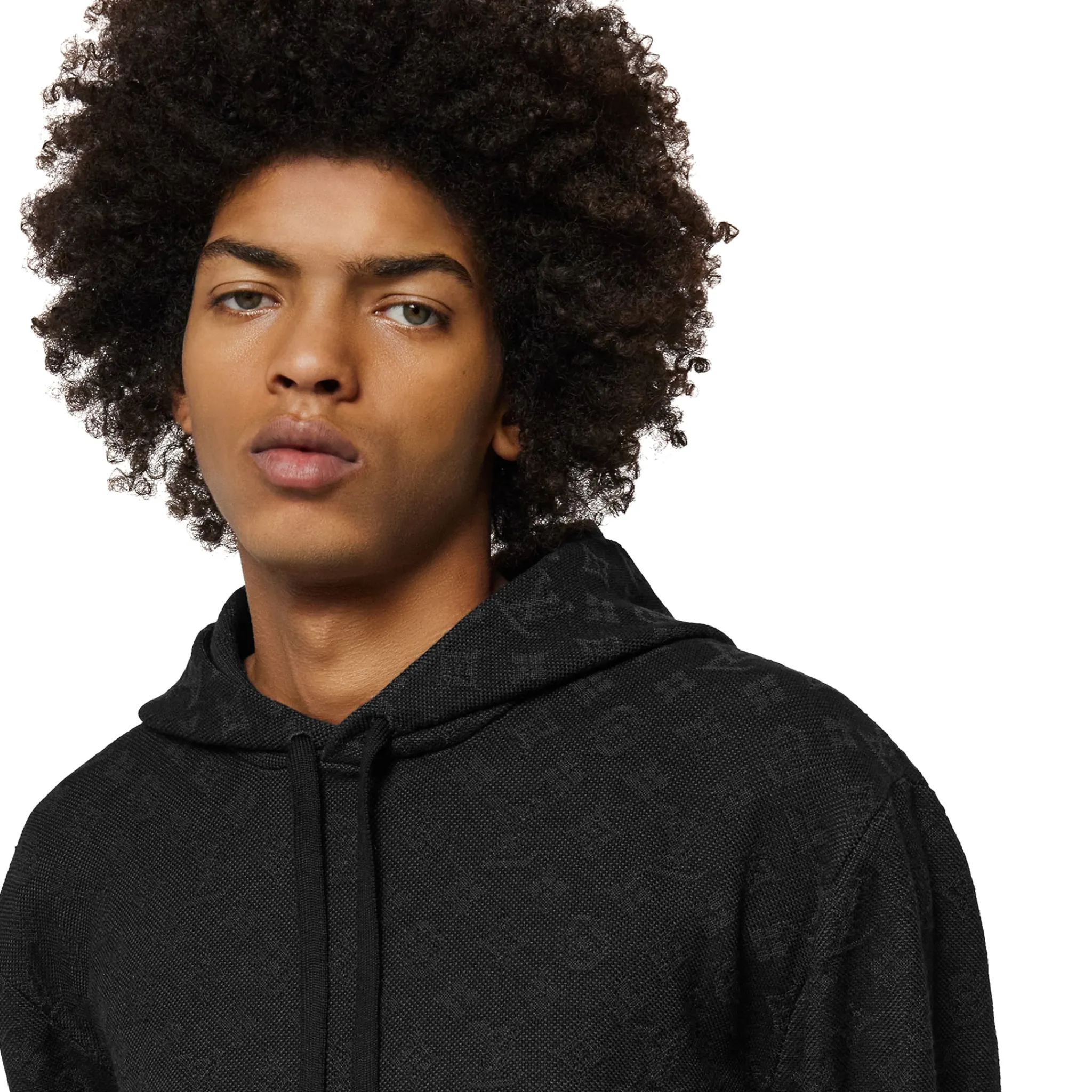 Louis Vuitton Monogram Anthracite Grey Hoodie< Sweatshirts & Hoodies