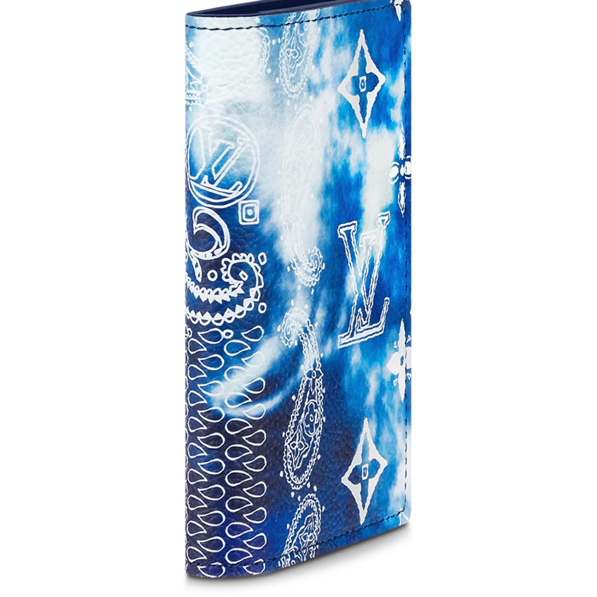 Louis Vuitton Monogram Bandana Blue Pocket Organiser< Wallets & Card Holders