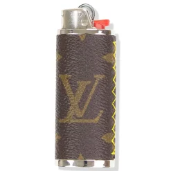 Project Crepslocker Louis Vuitton Monogram Brown Custom Bic Case< Everything Else