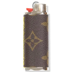 Project Crepslocker Louis Vuitton Monogram Brown Custom Bic Case< Everything Else