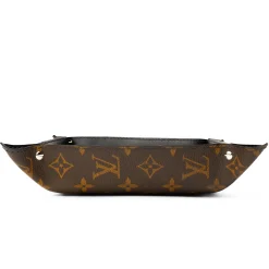 Project Crepslocker Louis Vuitton Monogram Brown Custom Leather Tray< Designer Home Accessories|Everything Else