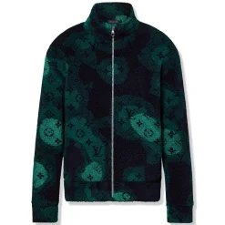 Louis Vuitton Monogram Camo Blouson Fleece< Coats & Jackets
