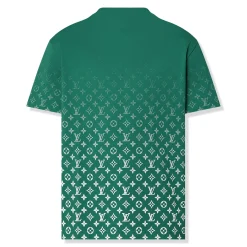 Louis Vuitton Monogram Gradient Cotton Green T Shirt< T-shirts