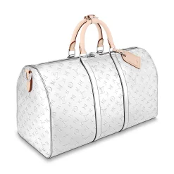 Louis Vuitton Monogram Mirror Keepall 50< Keepalls