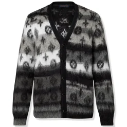 Louis Vuitton Monogram Mohair Multicoloured Cardigan< Sweatshirts & Hoodies