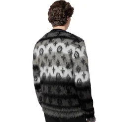 Louis Vuitton Monogram Mohair Multicoloured Cardigan< Sweatshirts & Hoodies