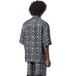 Louis Vuitton Monogram Silk Short Sleeved Shirt< Shirts