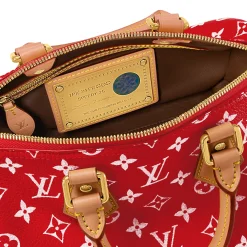 Louis Vuitton Monogram Speedy P9 Red Bandoulière 25< Cross Body Bags|Bags