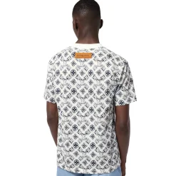 Louis Vuitton Monogram White Deep Black T Shirt< T-shirts