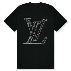 Louis Vuitton NBA Black T Shirt< T-shirts