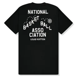 Louis Vuitton NBA Black T Shirt< T-shirts