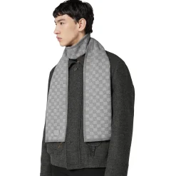 Louis Vuitton Néo Petit Damier Grey Beanie & Scarf< Hats & Caps