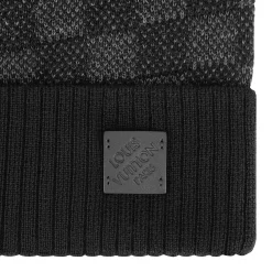 Louis Vuitton Néo Petit Damier Anthracite Beanie & Scarf< Hats & Caps