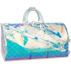 Louis Vuitton Prism Hologram Keepall 50< Keepalls