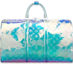 Louis Vuitton Prism Hologram Keepall 50< Keepalls