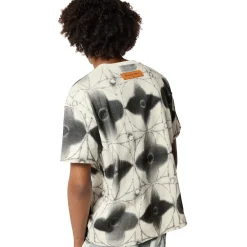 Louis Vuitton Shibori Printed Tie-Dye Dark Grey T Shirt< T-shirts