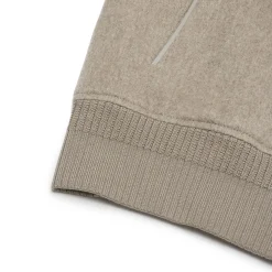 Louis Vuitton Wool Leather Beige Bomber Jacket< Coats & Jackets