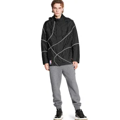 Louis Vuitton x NBA Monogram Black Windbreaker< Coats & Jackets