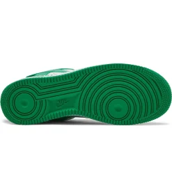 Louis Vuitton x Nike Air Force 1 Low White Green< Designer Trainers