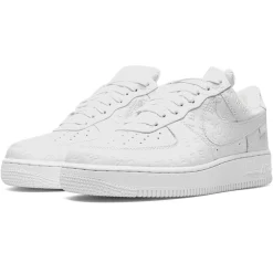 Louis Vuitton x Nike Air Force 1 Low White< White Trainers|Designer Trainers