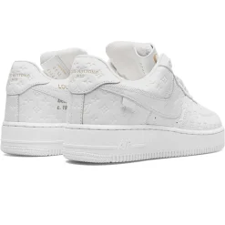 Louis Vuitton x Nike Air Force 1 Low White< White Trainers|Designer Trainers