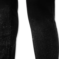 Lusso Sparkled Denim Jet Black Jeans< Jeans|Bottoms