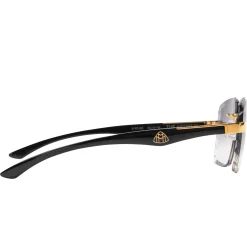 Maybach Eyewear The Artist III P-WCW-Z25 Custom Black Grey Diamond Cut Sunglasses< Sunglasses